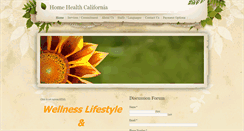 Desktop Screenshot of homehealthca.net